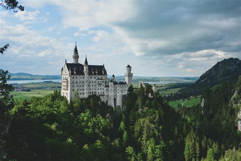 Free Images Forest Cloud Sky Mansion Hill Building Chateau