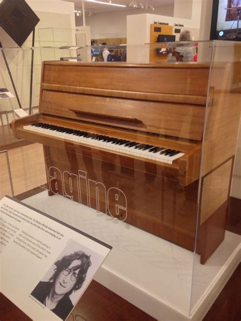 John Lennons Piano Which He Used To Compose Imagine At The Musical