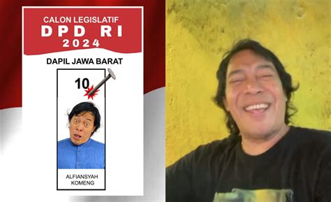 Soal Foto Di Surat Suara Viral Komeng Boleh Nggak Nih