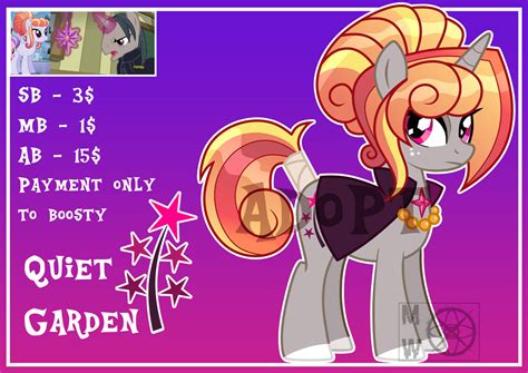 Mlp Adopt Quiet Garden Closed By Tenebris Caeli On Deviantart