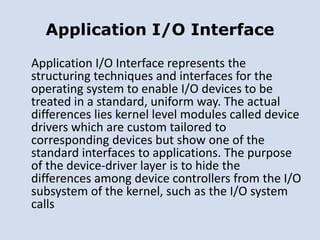 i/o interface | PPT