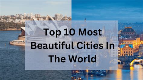 Top 10 Most Beautiful Cities In The World Knowladgey