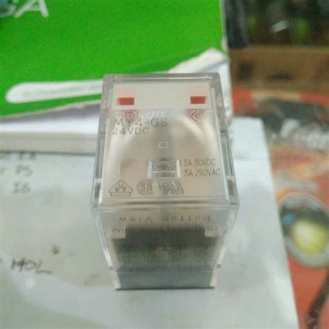 Jual Relay Relai Omron Asli My Vdc Volt Dc Pin Shopee Indonesia