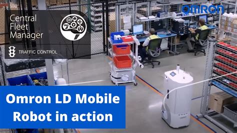 Omron Ld Mobile Robot Youtube