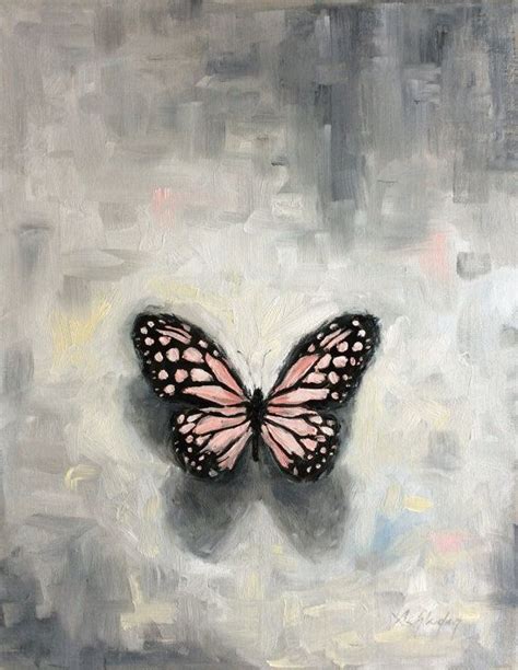 Butterfly Painting On Canvas Board 11x14 The Lovely By Michelle