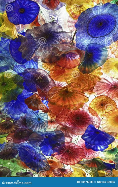 Bellagio Chihuly Ceiling G Editorial Stock Photo Image Of Vegas 23676033