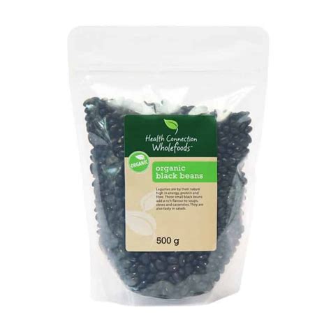 Buy Health Connection Wholefoods Black Beans Organic Online