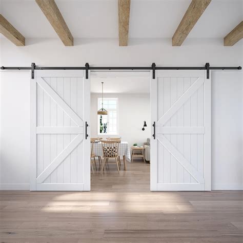 Amazon Easelife In X In Double In X In Door Barn Door