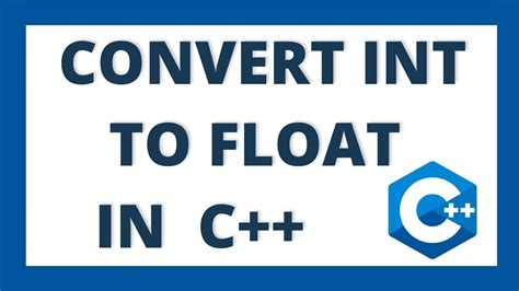 Convert Int To Float In C Integer To Float Datatype Conversion