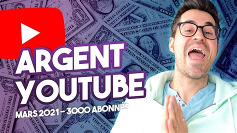 Combien Youtube Paye En Mars Argent Youtube Avec Abonn S