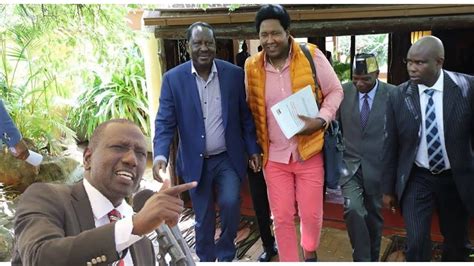 Raila Odinga Diehard Oledama Lekina Maybe Arrested Over Insulting Ruto