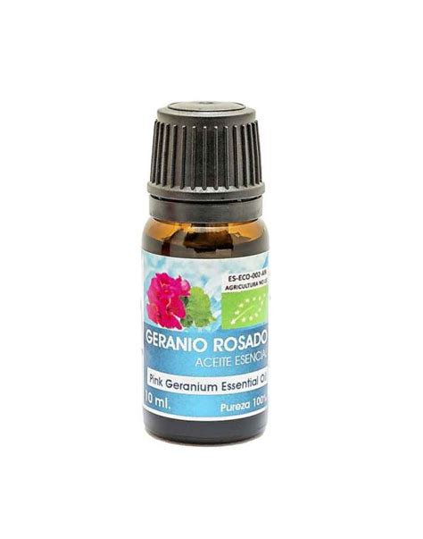 Aceite Esencial De Geranio Rosado Bio Ml Naturdis