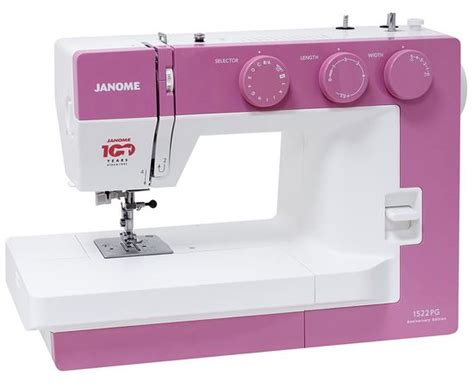 JANOME 1522 PG электромеханическая швейная машина