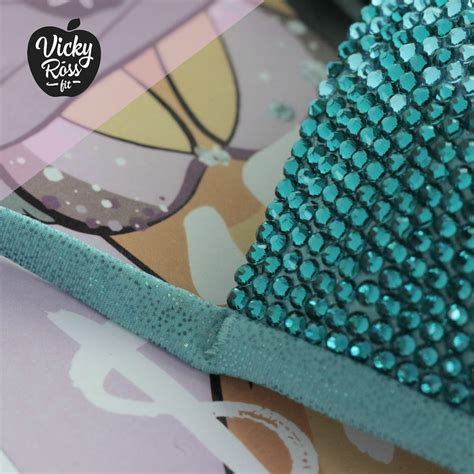 Aqua Ombre NPC IFBB Competition Bikini Suit With Push Up By Etsy