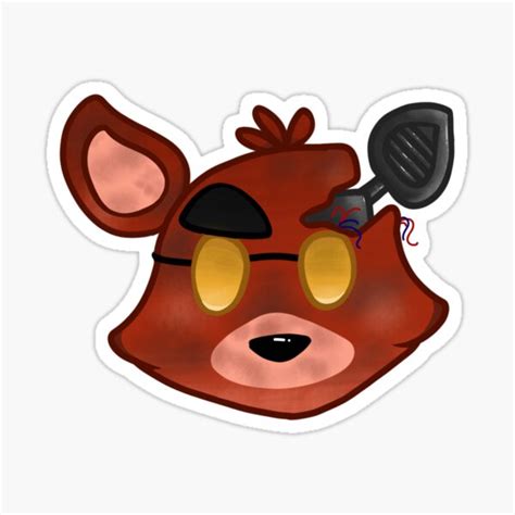 Withered Foxy Five Nights At Freddys Sticker For Sale By Disaster