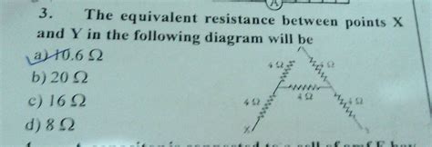 In The Following Star Circuit Diagram The Equivalent Resistance