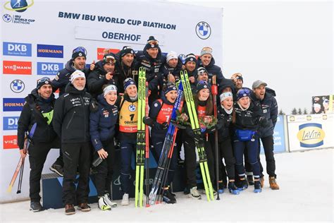 Biathlon Cyril Burdet Savoure Le Tir Group Des Bleues Sur La