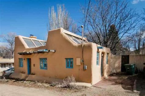 510 Sq Ft Small Pueblo Style Solar Home For Sale In Santa Fe