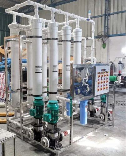 FRP 1000 LPH Industrial Ultrafiltration Membrane System For Water