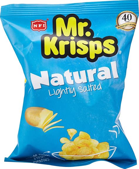 Mr Krisps Potato Chips Natural Lightly Salted 25 X 15 Gm Buy Online