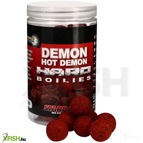 Starbaits Hot Demon Hard Boilies Kemény Bojli