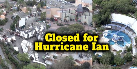 Walt Disney World Universal And Seaworld Close For Hurricane Ian