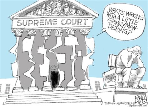 Political Cartoons Supreme Court Rejects Limits To Partisan Gerrymandering