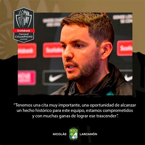 Club León on Twitter Conferencia TheChampions Las palabras de