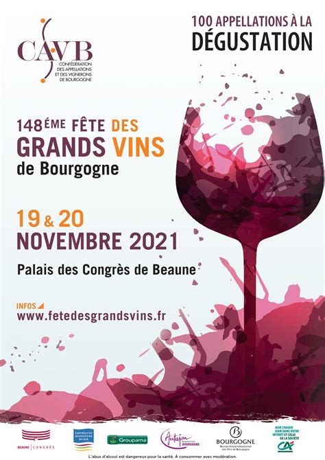 La F Te Des Grands Vins De Bourgogne Cavb