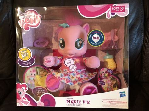 My Little Pony Baby So Soft Pinkie Pie Learns To Walk Hasbro Batteries