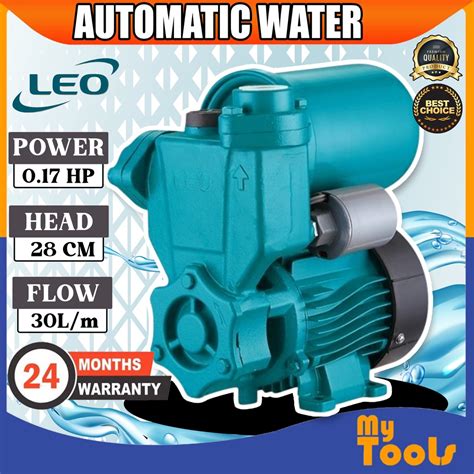 Mytools Leo Lksm Automatic Self Priming Peripheral Water Pump Home