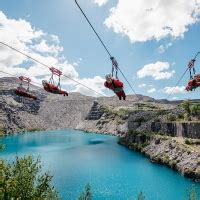 Velocity Fastest Zip Line In The World Snowdonia Zip World Zip