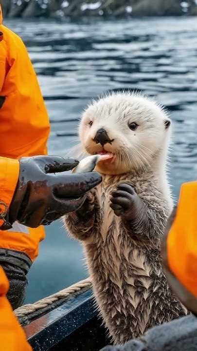 Baby Sea Otters Heartwarming Rescue 🦦💖animals Cute Baby Sea Otters