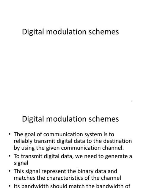 02-Digital Modulation schemes-PAM | PDF | Modulation | Radio Technology