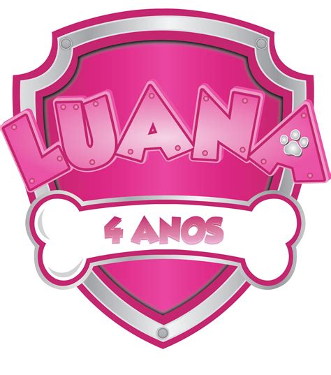 Topo 82 Imagem Logo Patrulha Canina Rosa Png Br Thptnganamst Edu Vn