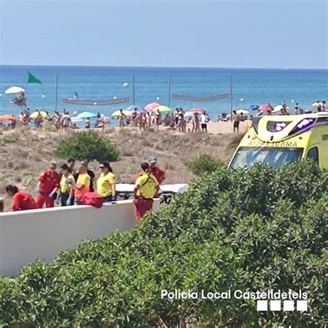 Hombre de 52 años fallece en el paseo marítimo de Castelldefels