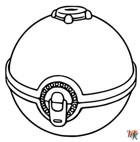 Dibujos Para Colorear Pokeball Descarga Gratuita