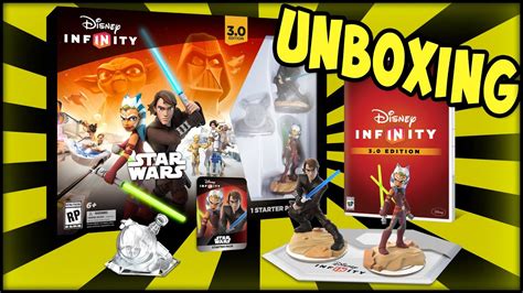 Disney Infinity Star Wars Starter Pack Unboxing Youtube