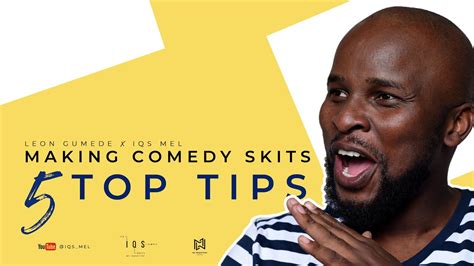 Leon Gumede Making Comedy Skits Tips Youtube