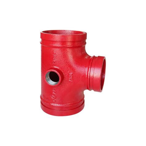 Grooved Fire Hydrant Tee Ul Fm Approved Tpmcsteel