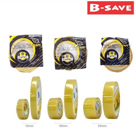 Loy Tape Loy Cellulose Tape Mm Mm Mm Small Big Roll