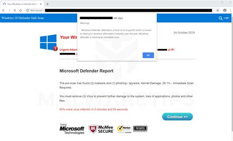 How To Remove Your Windows Is Infected With 3 Virus Pop Up Scam