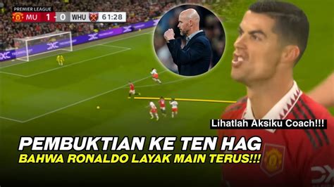 STAMINA CR7 GAK ABIS² Aksi Ronaldo Saat Rela Bantu Pertahanan