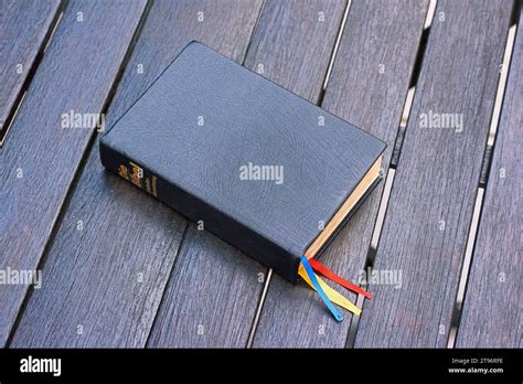 German Bible Deutsche Bibel Stock Photo Alamy