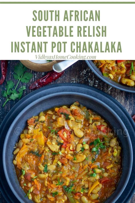 Chakalaka South African Vegetable Relish Instant Pot Chakalaka