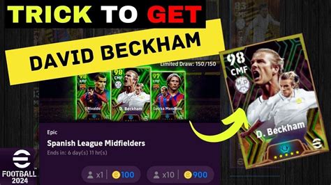 How To Get Epic D Beckham In EFootball 2024 Mobile Trick To Get