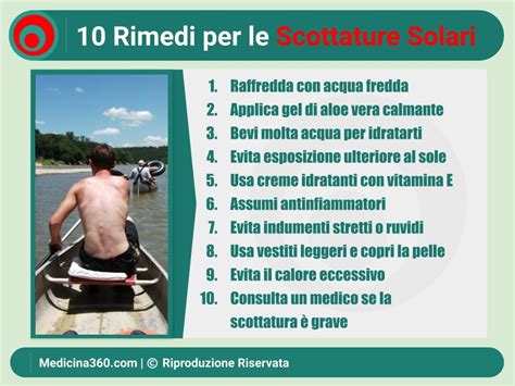 Rimedi Efficaci Per Le Scottature Solari Guida Pratica E Completa