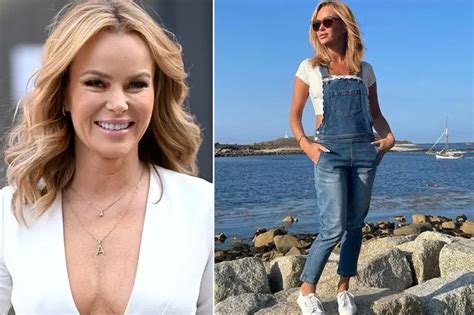 Amanda Holden Parades Famous Figure In Tiny Bikini As She Enjoys Some