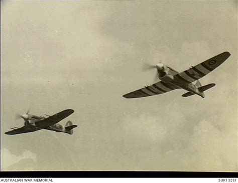 England C 1944 10 Group Portrait Of The New British Fighter Aircraft