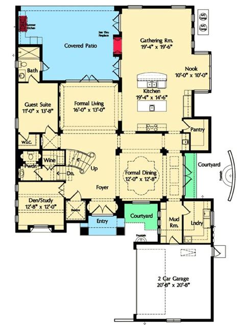 House Plans With Formal Dining Room